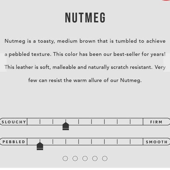 Portland nutmeg Leather mini crossbody Tote - Picture 8 of 13